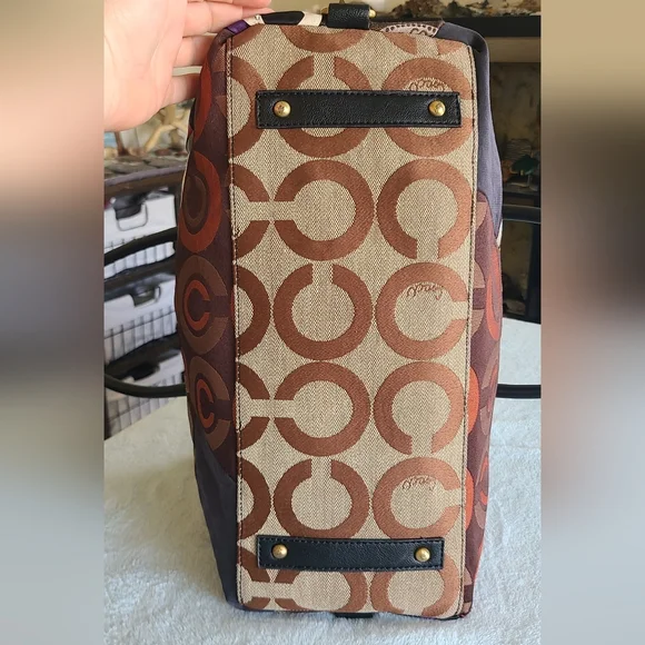 Coach Patchwork Shoulder Bag - Picture 8 of 16